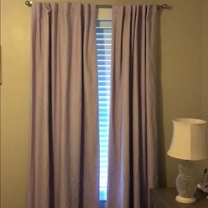 4 Pottery Barn curtains